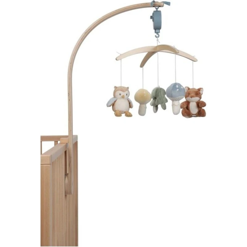 Little Dutch Móvil Musical Madera Forest Friends