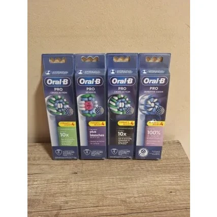 Oral-B Pro Cross Action Negro 4 uds