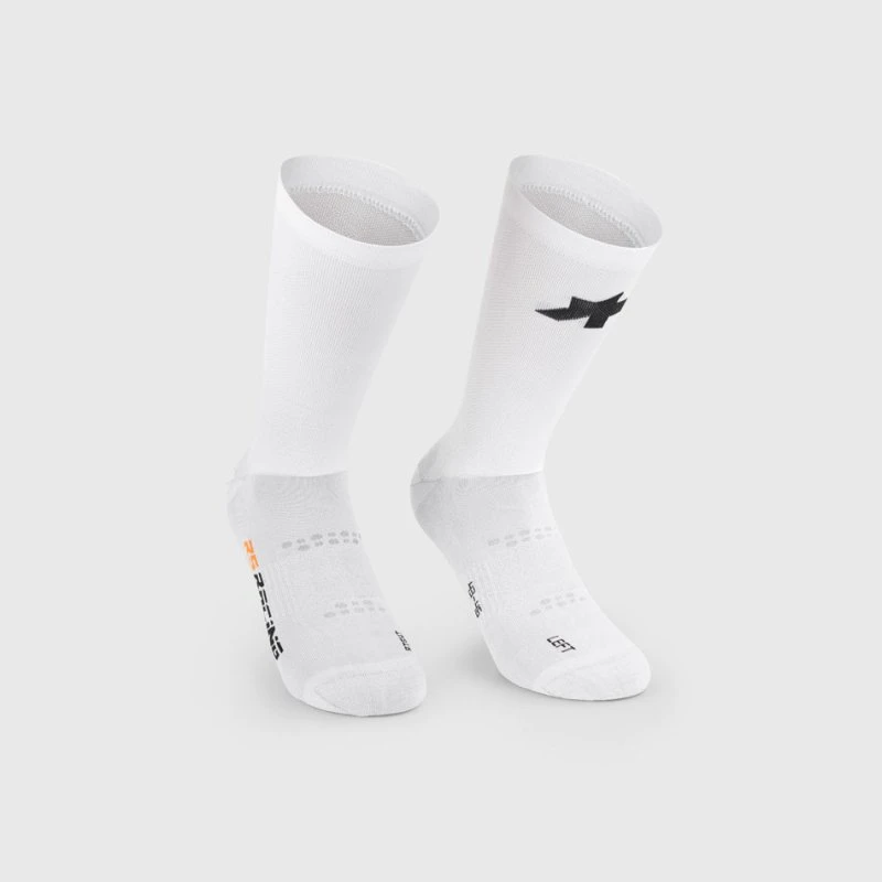 Assos RS S11 Calcetines de Ciclismo Blancos - 39-42
