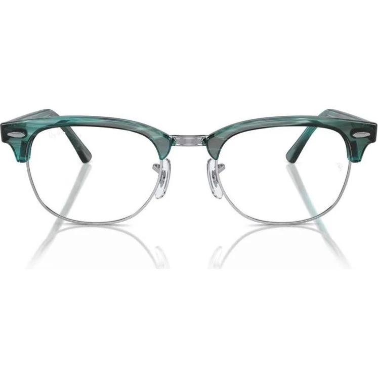 Ray-Ban Clubmaster RX 5154 Gafas de Vista Unisex Verde Geométrico