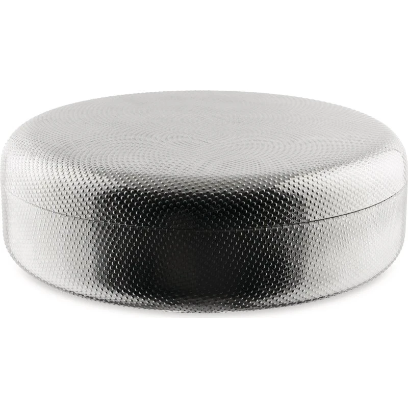 Alessi Dosis Bote de Acero Inoxidable con Textura en Relieve 23cm