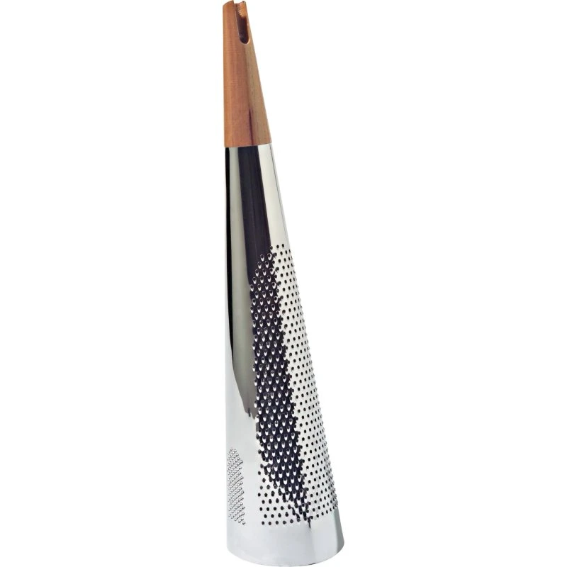 Alessi Rallador Todo 46cm de Acero Inoxidable y Madera