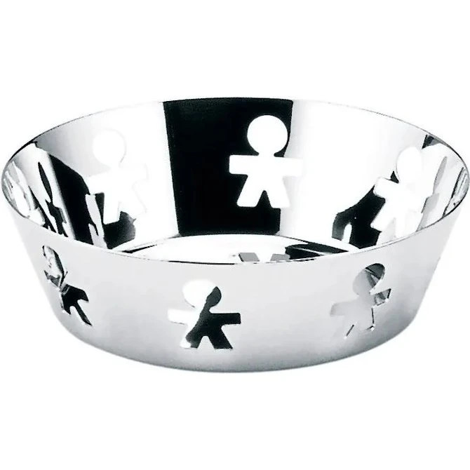 Alessi Frutero Girotondo 18cm Acero Inoxidable Plata