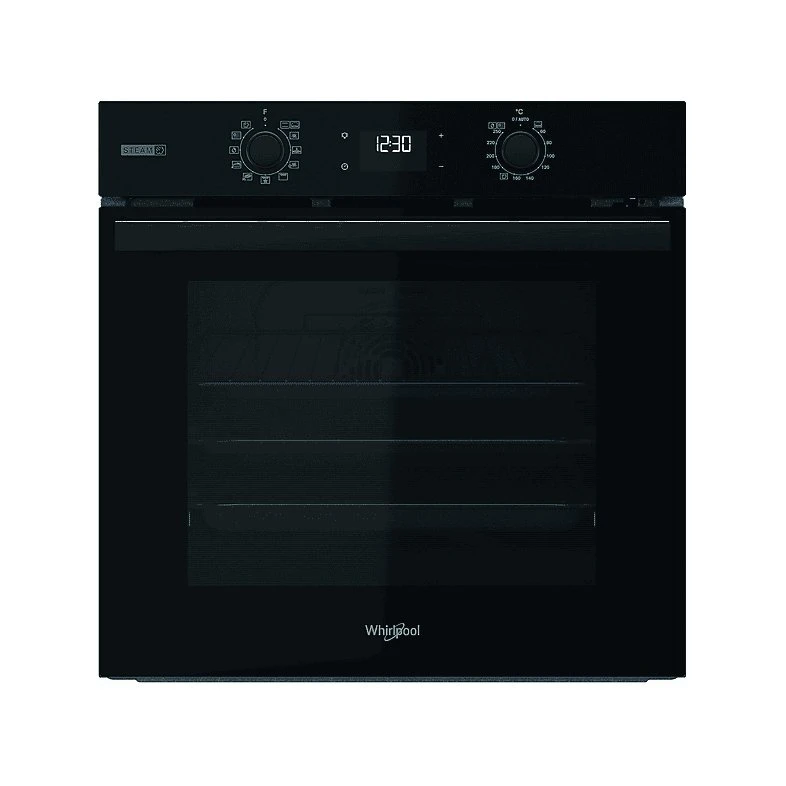 Whirlpool OMSR58RU1SB Horno Multifunción Pirolítico de 71 L Negro