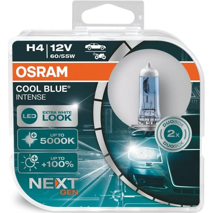 Osram H4 Cool Blue Intense NextGen 12V 60/55W