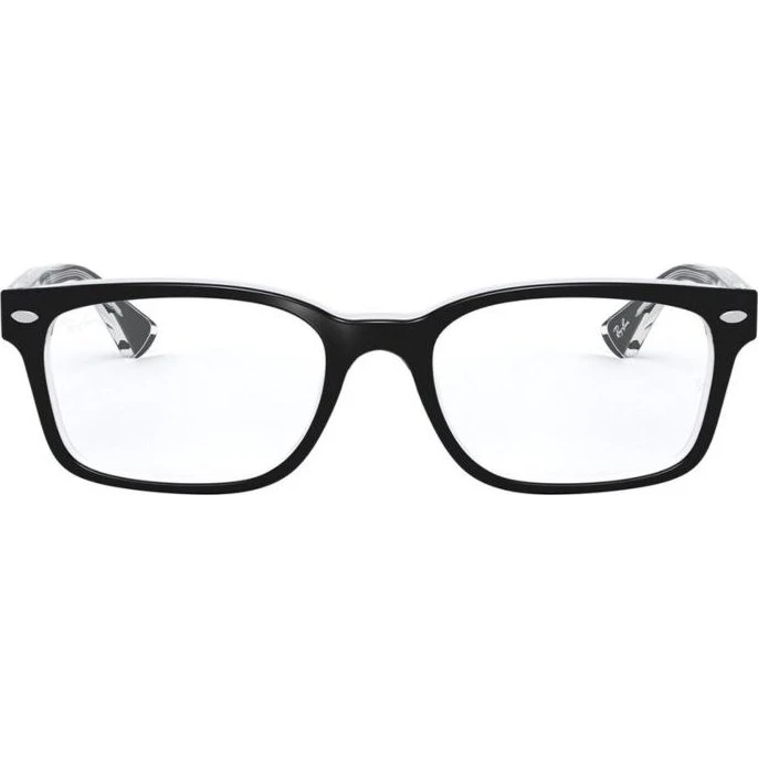 Ray-Ban RX 5286 Gafas de Vista Cuadradas de Acetato Negro