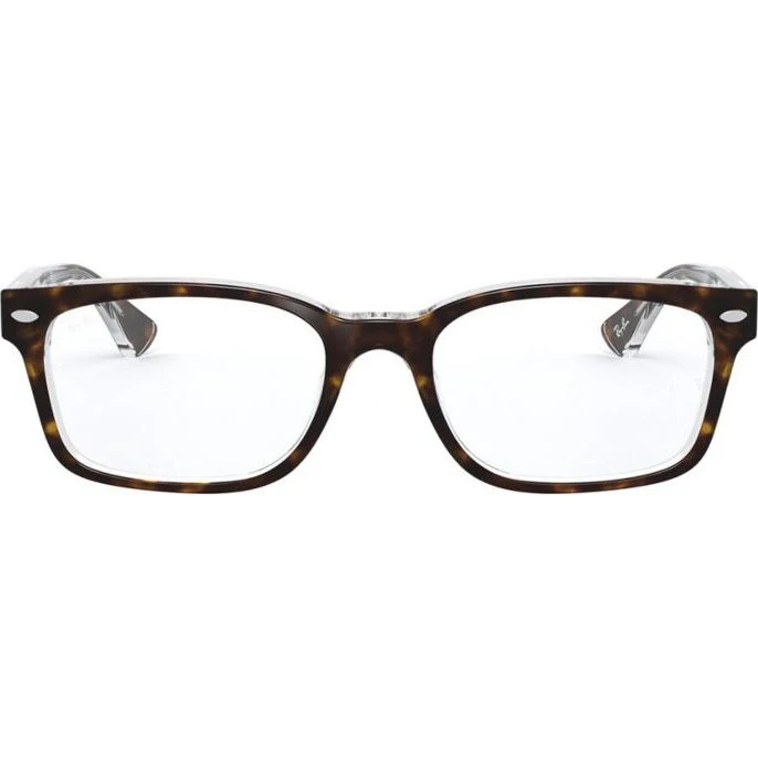 Ray-Ban RX 5286 Gafas de Vista Cuadradas en Acetato Habano