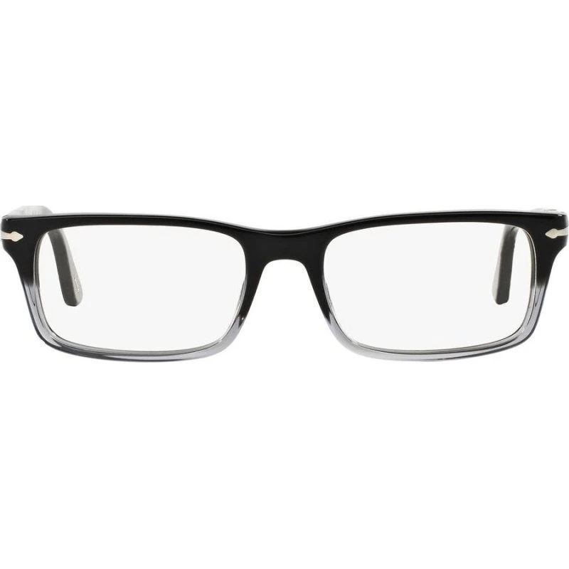 Persol PO 3050V Gafas de Vista Cuadradas para Hombre - Negro