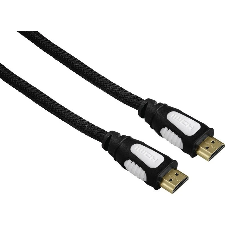 Hama 1.5m HDMI 2xHDMI Negro
