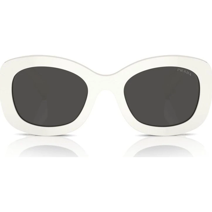 Prada PR A13S Gafas de Sol Mariposa Blanco y Gris 54mm
