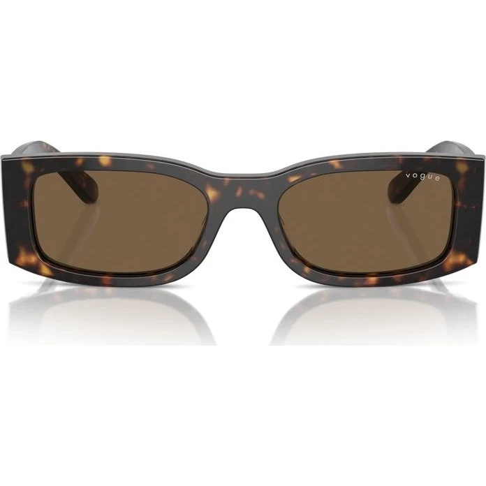 Vogue Vo 5584s Gafas de Sol Rectangulares Marrón 53mm