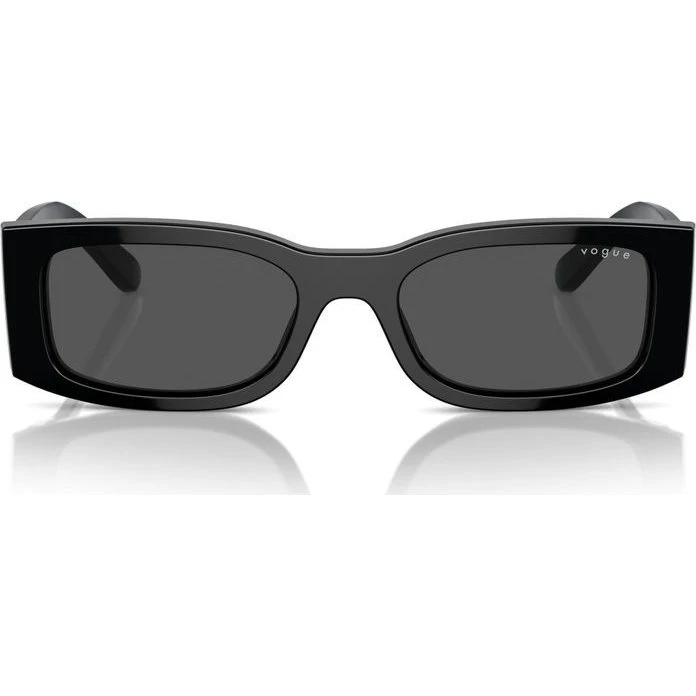 Vogue VO 5584S Gafas de Sol Rectangulares para Mujer - Negro/Gris