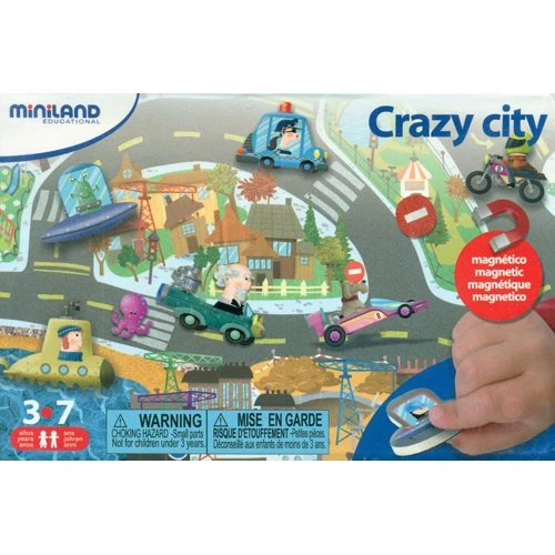 Miniland Magnético Crazy City