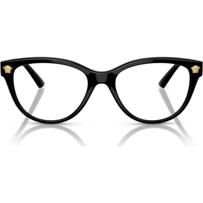 Versace VE 3365U Gafas de Vista Ojo de Gato Negro
