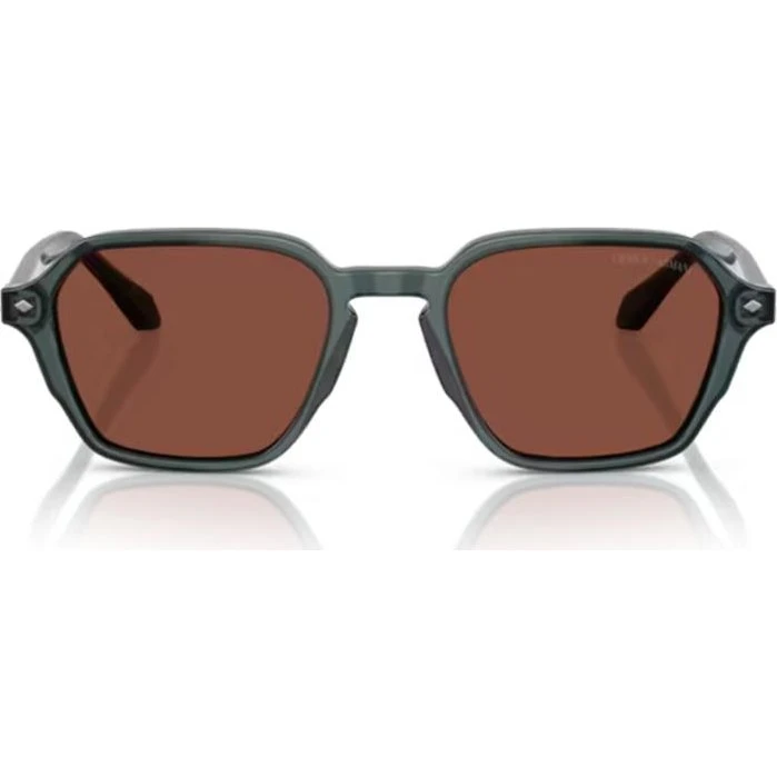 Giorgio Armani AR 8220 Gafas de Sol Hombre Gris y Rojo 52mm