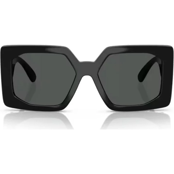 Versace VE 4478U Gafas de Sol Cuadradas para Mujer - Negro/Gris