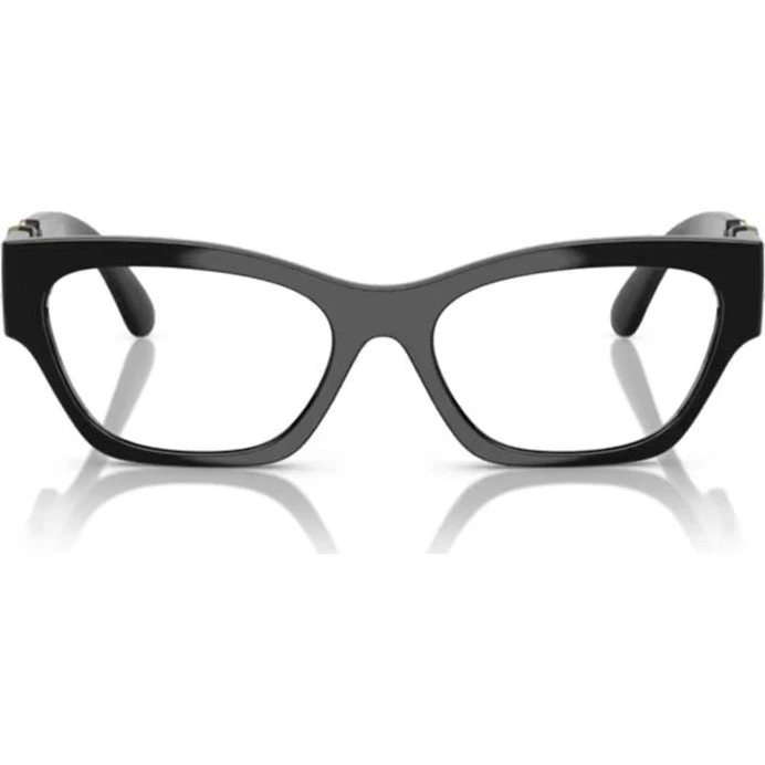 Versace VE 3367U Gafas de Vista Ojo de Gato Negro para Mujer