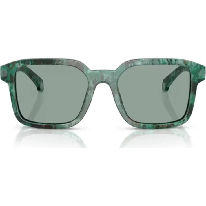 Moncler ME6006 Gafas de Sol Cuadradas Unisex Verde 53mm