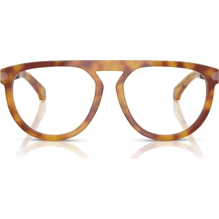 Moncler ME2007 Gafas de Vista Unisex Geométricas Color Habano