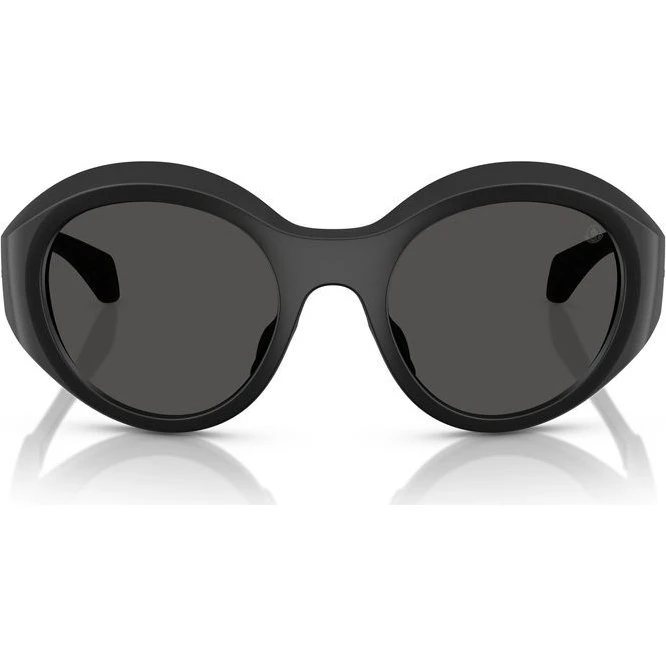 Moncler ME8005 Gafas de Sol Redondas Negro Gris Unisex