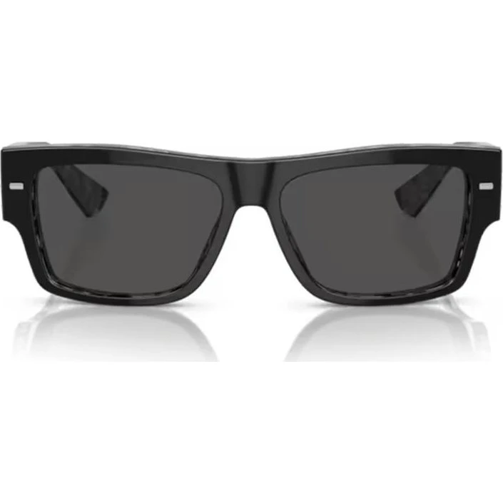 Dolce & Gabbana DG 4451 Gafas de Sol Cuadradas Negras para Hombre