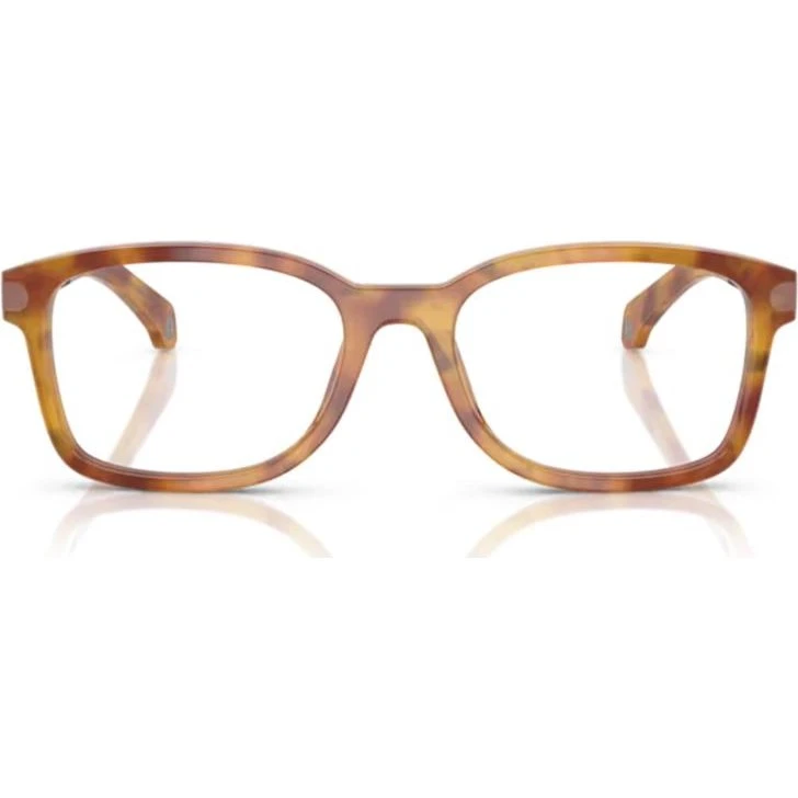 Moncler ME2006 Gafas de Vista Cuadradas en Acetato Color Habano