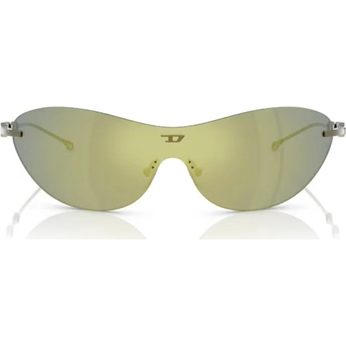 Diesel DL 1006 Gafas de Sol Unisex Verdes Ovaladas