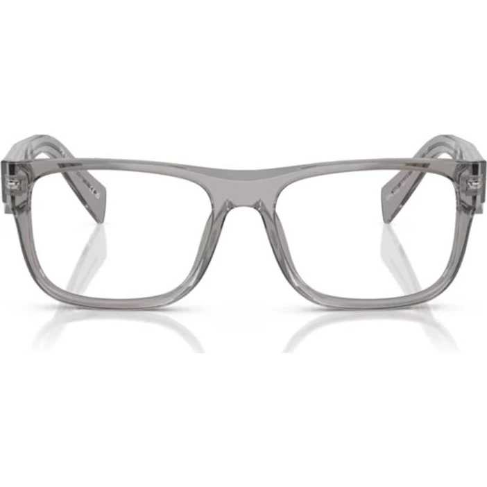 Prada PR 22ZV Gafas de Vista Hombre Gris Geométricas