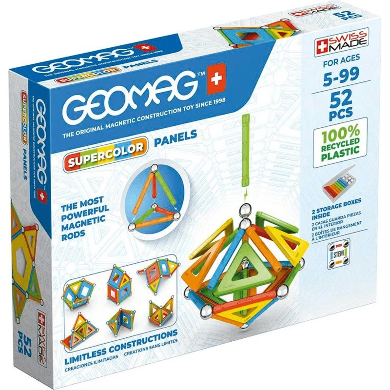 Geomag Green Super Color 52 Piezas