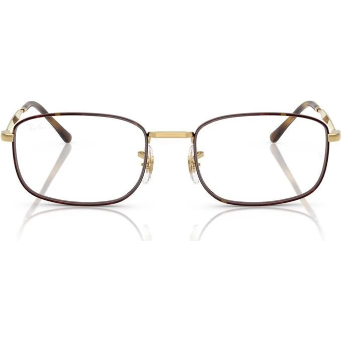Ray-Ban RX 6533 Gafas de Vista Unisex Metal Oro y Marrón
