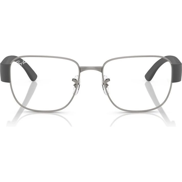 Ray-Ban RX 6532 Gafas de Vista Unisex Cuadradas de Metal Gris