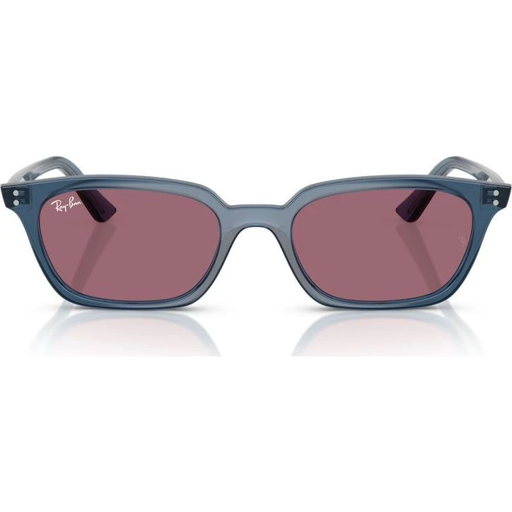 Ray-Ban RB 4456 Zaya Gafas de Sol Unisex Azul y Violeta