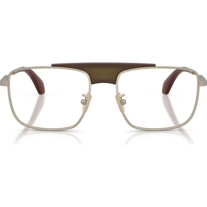 Moncler ME1011 Gafas de Vista Geométricas Unisex en Rutenio