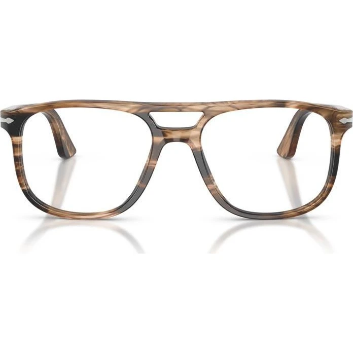 Persol Greta PO3329V Gafas de Vista Piloto Marrón Unisex