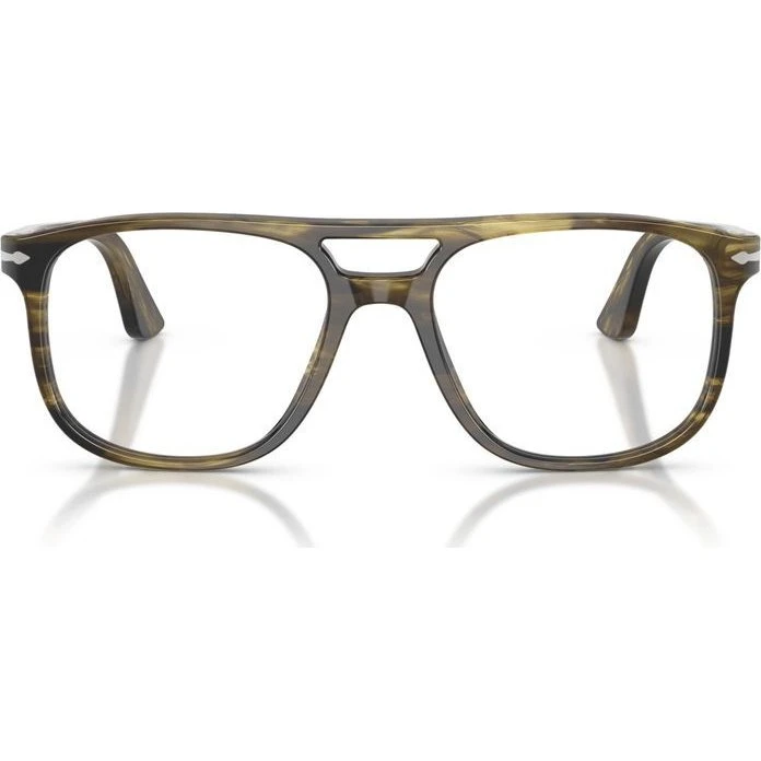 Persol Greta Po 3329v Gafas de Vista Piloto Unisex Verde