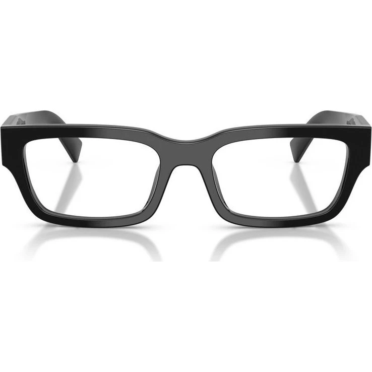 Prada PR C02V Gafas de Vista Cuadradas para Hombre - Negro