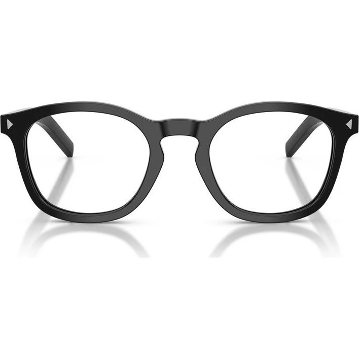 Prada PR C04V Gafas de Vista Hombre Negro Geométrico