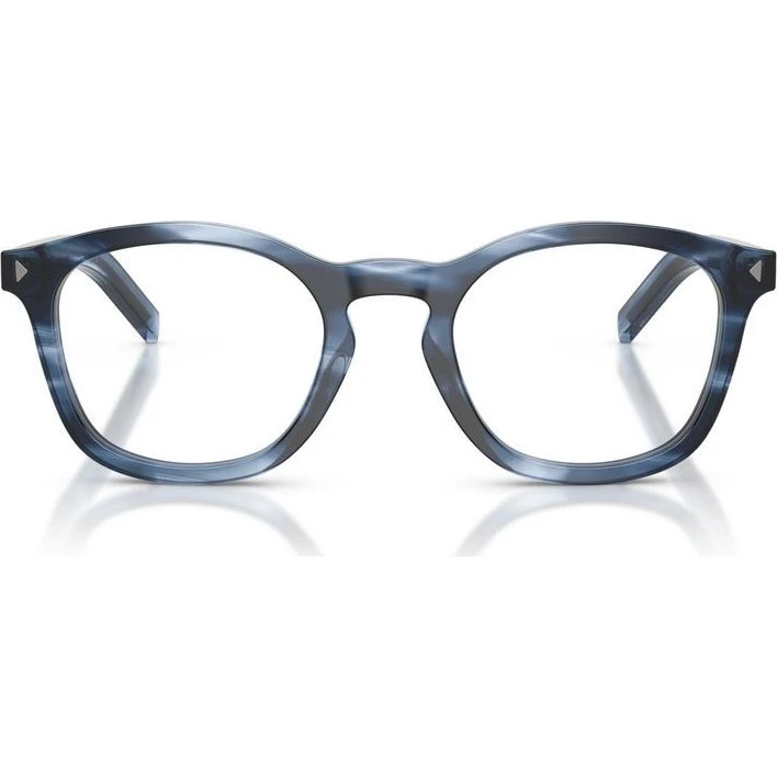 Prada PR C04V Gafas de Vista Hombre Azul Geométrico