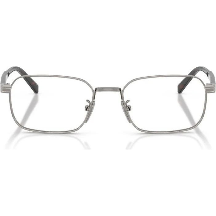 Prada PR C50VD Gafas de Vista Hombre - Montura de Metal Rutenio