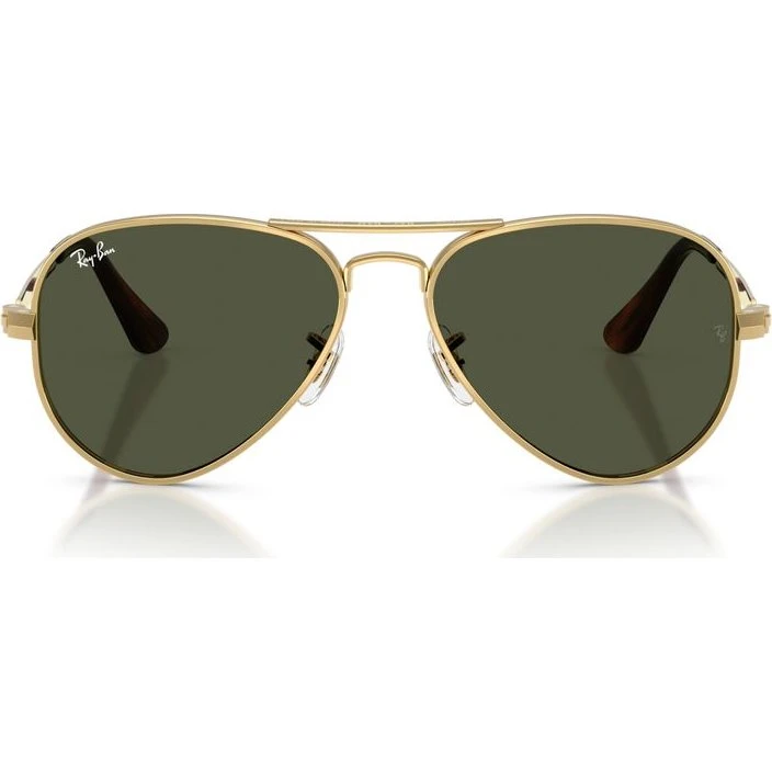 Ray-Ban RB 3925 Aviator Max Gafas de Sol Piloto Oro y Verde 62mm