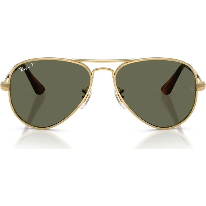 Ray-Ban RB 3925 Aviator Max Gafas de Sol Polarizadas Oro y Verde