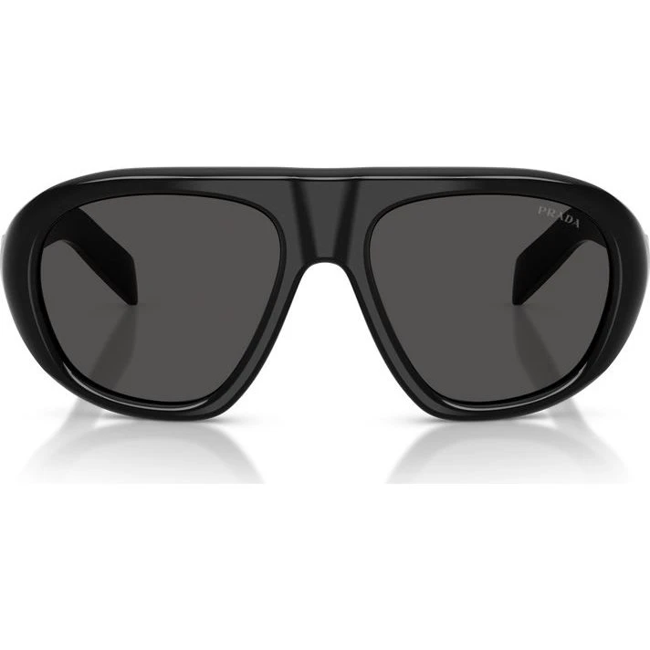 Prada Gafas de Sol Mujer PR C05S 16K08Z Acetato Negro y Gris