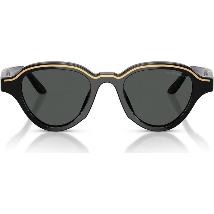 Emporio Armani EA 4264U Gafas de Sol Cuadradas para Hombre - Negro