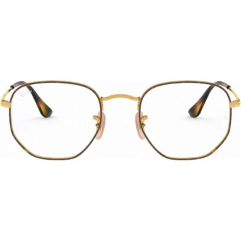 Ray-Ban RX 6448 Gafas de Vista Geométricas Unisex Habano