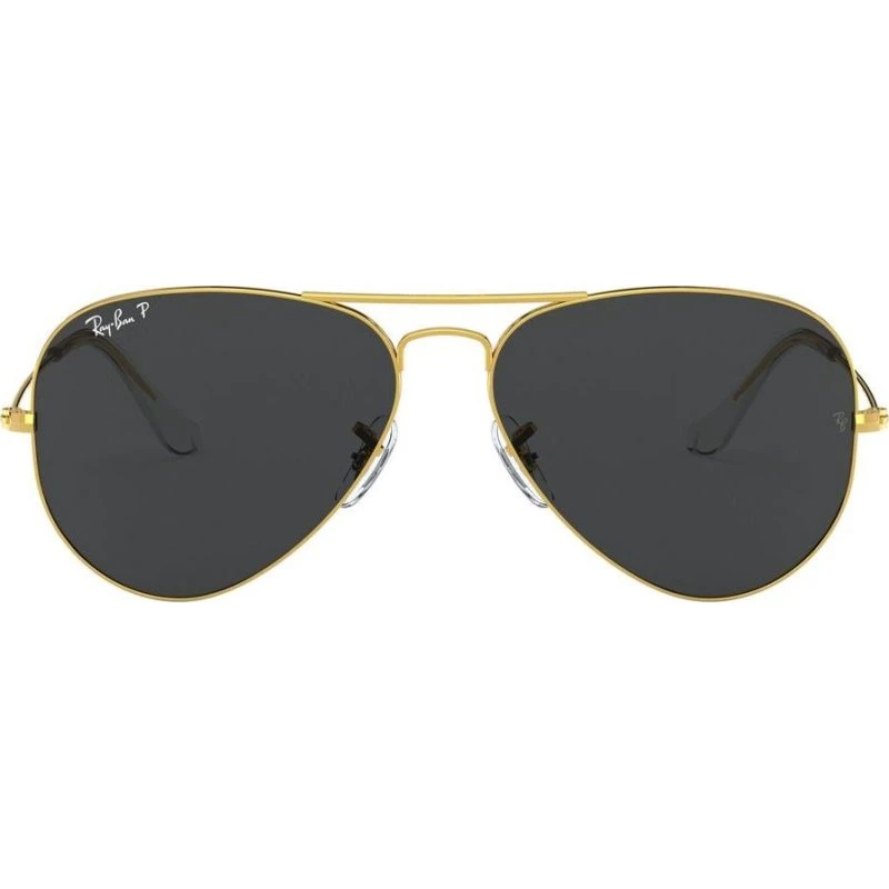 Ray-Ban Aviator RB 3025 Gafas de Sol Polarizadas Oro y Gris 55mm