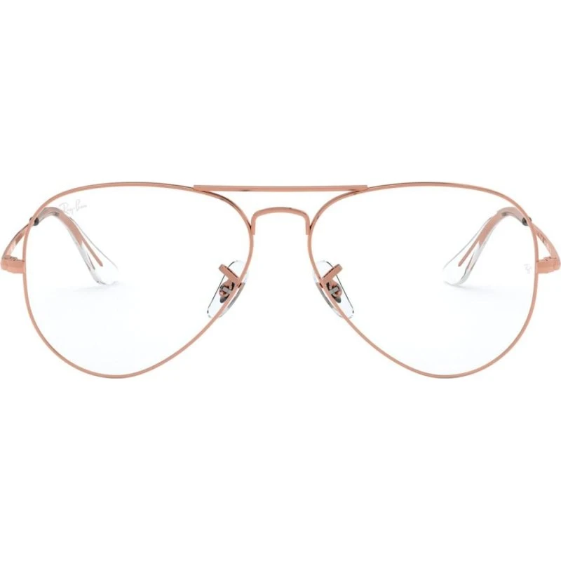 Ray-Ban Aviator Large Metal RX 6489 Gafas de Vista Unisex Oro Rosa