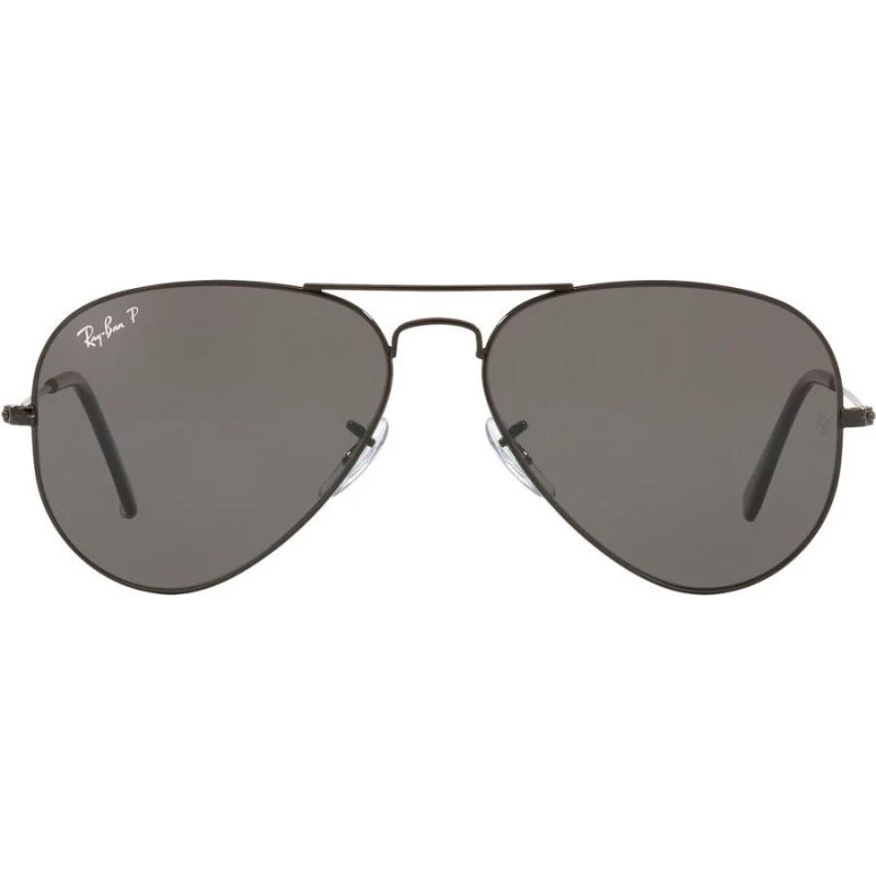 Ray-Ban RB3025 Aviator Large Metal Polarizado Negro/Gris