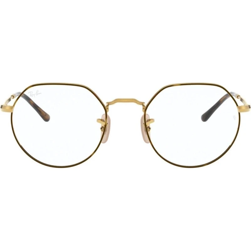 Ray-Ban Jack Rx 6465 Gafas de Vista Geométricas Unisex Habano