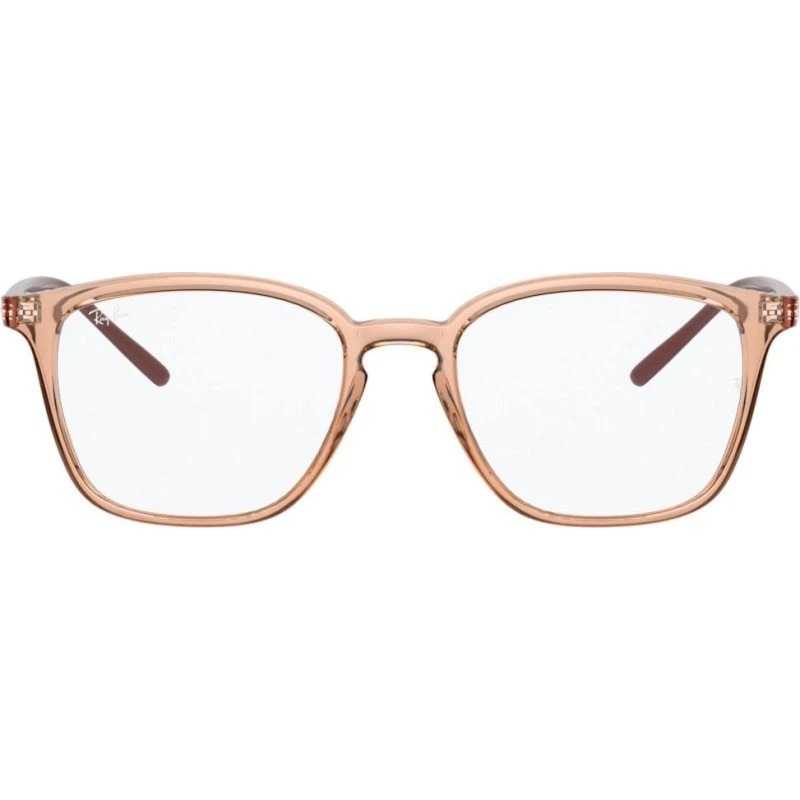 Ray-Ban RX 7185 Gafas de Vista Geométricas Marrón Unisex