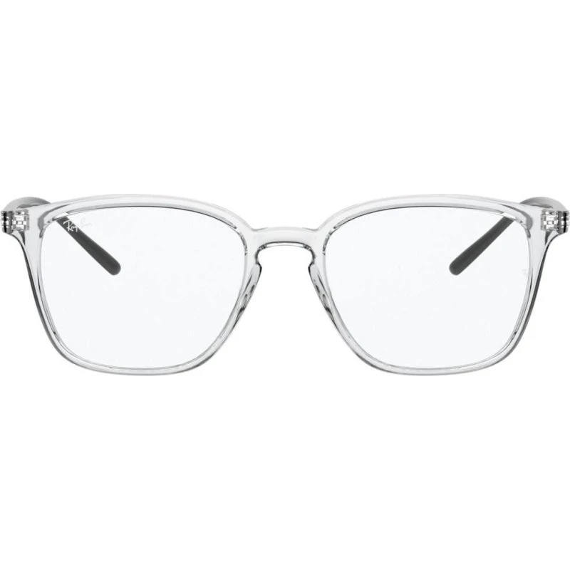 Ray-Ban RX 7185 Gafas de Vista Geométricas Transparentes Unisex